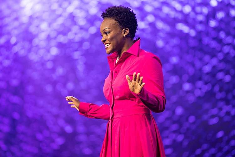 Cherée Johnson, Senior Vice President, General Counsel & Chief Legal Officer sowie Chair of the Sustainability Committee bei Dentsply Sirona, berichtete von den Nachhaltigkeitsverpflichtungen des Unternehmens.