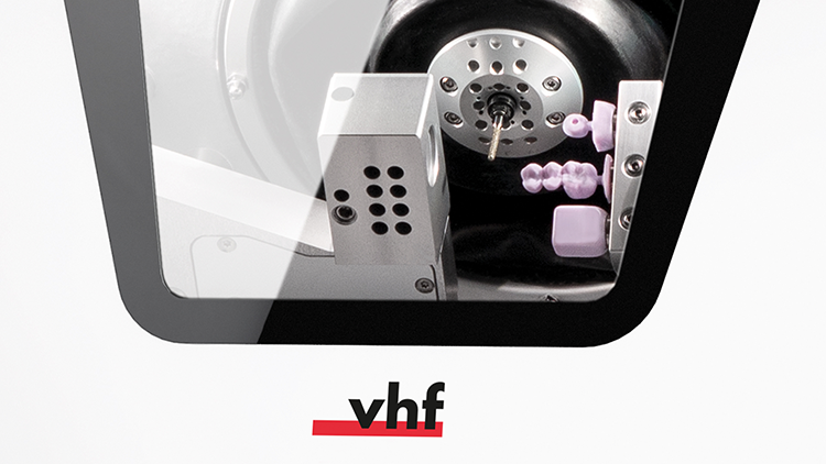 Ab dem Software-Update vhf DENTALCAM 8.09, das Mitte März 2024 verfügbar sein wird, ist IPS e.max CAD für PrograMill in der vhf N4+ für Kronen, Inlays, Onlays, Veneers und dreigliedrige Brücken bis zum zweiten Prämolaren autorisiert.