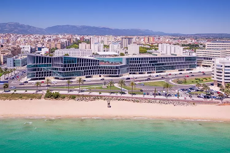 Veranstaltungsort Palau de Congressos de Palma.