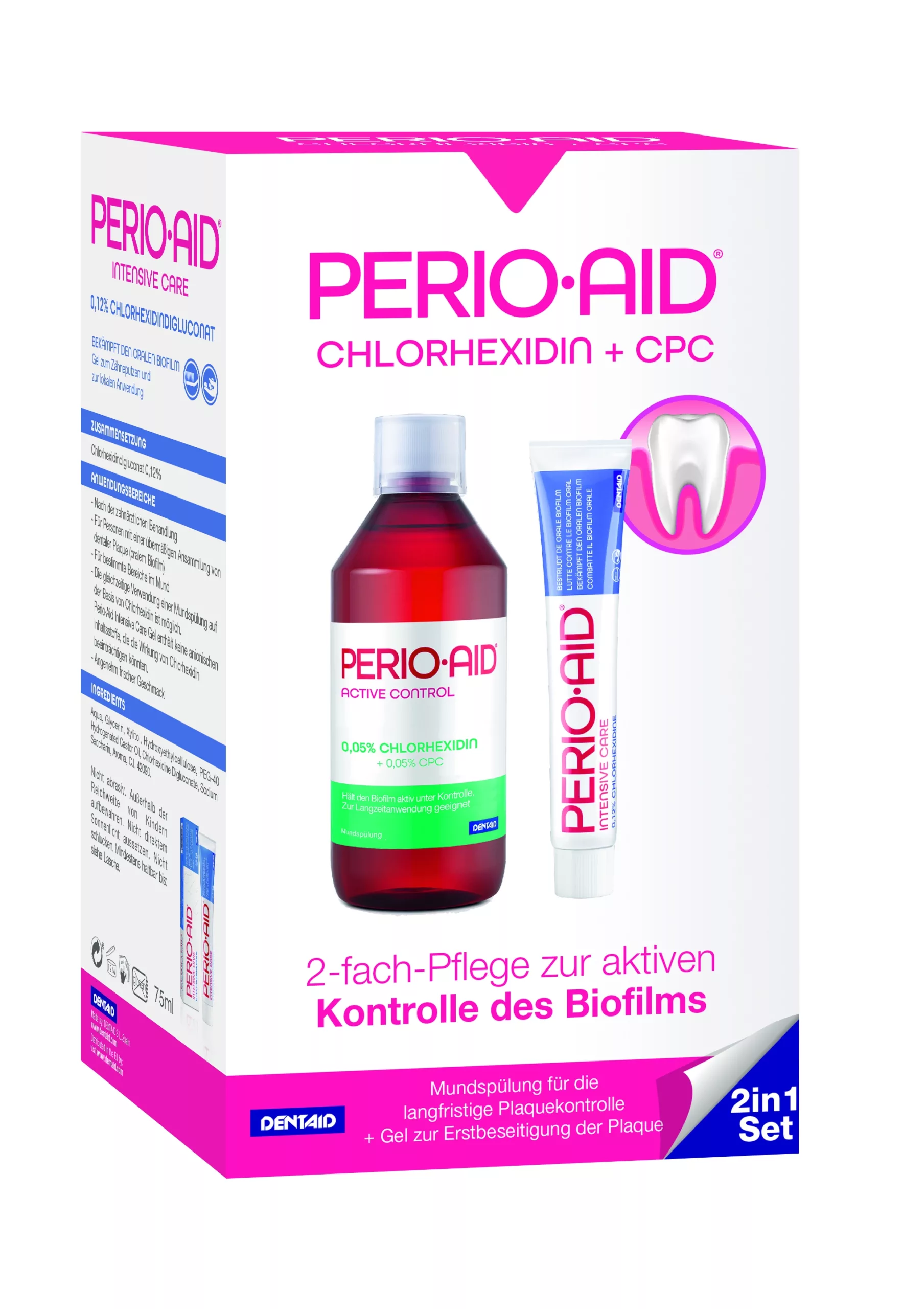 Perio Aid® Active Control Mundspülung.