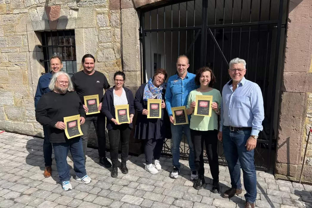 Gruppenfoto aller Kursteilnehmer vom 21.04.2023