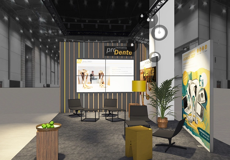IDS 2021: proDente-Messestand (Halle 11.2 Stand P68).