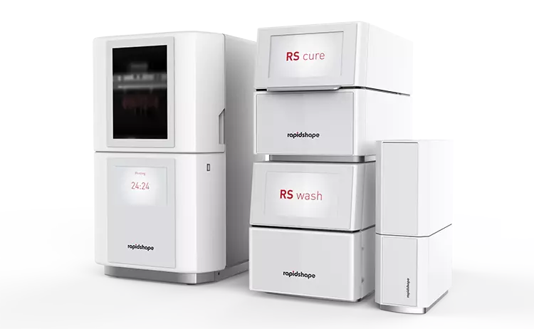 BEGOs branchenführende 3D-Druckmaterialien sind künftig auch für Rapid Shape
Drucker erhältlich.