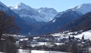 Der hübsche Ort Müstair.