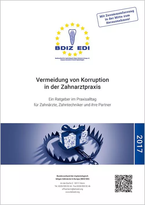 Vermeidung von Korruption in der Zahnarztpraxis