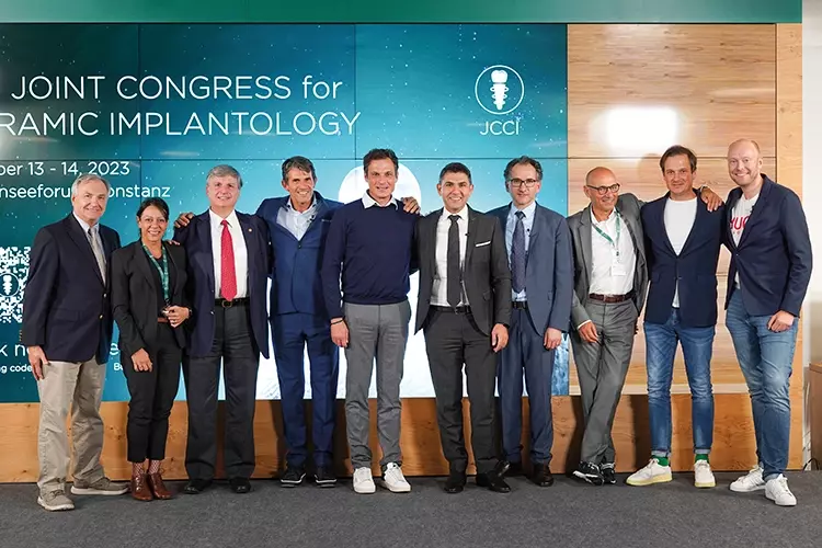 Die Referent/innen des 2nd JCCI JOINT CONGRESS for CERAMIC IMPLANTOLOGY am 14. und 15. Oktober 2022 im SWISS BIOHEALTH EDUCATION CENTER in Kreuzlingen.