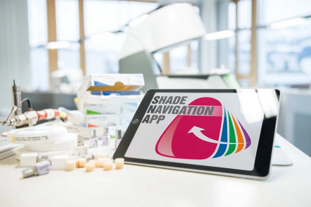 Die App trifft bei Versorgungen unter Einbeziehung aller wichtiger Einflussfaktoren auf die farbliche Gesamtwirkung einer Zahnfarbe (etwa Indikation, Stumpffarbe, Schichstärke, Materialart etc.) eine genaue Vorhersage, welche Transluzenz und Farbe gewählt werden muss.