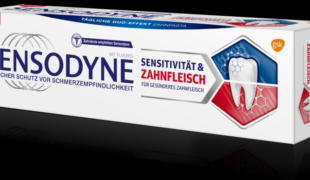 Ab Juli erhältlich: die neue Sensodyne Sensitivität & Zahnfleisch.
