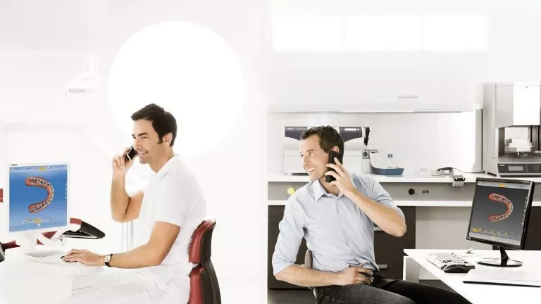 Erfolgreicher als je zuvor: Im Jahr 2016 bestellten Praxen mehr als eine Million zahntechnische Restaurationen über Sirona Connect.
