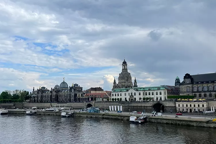 „Elbflorenz“ die Dresdner Innenstadt.