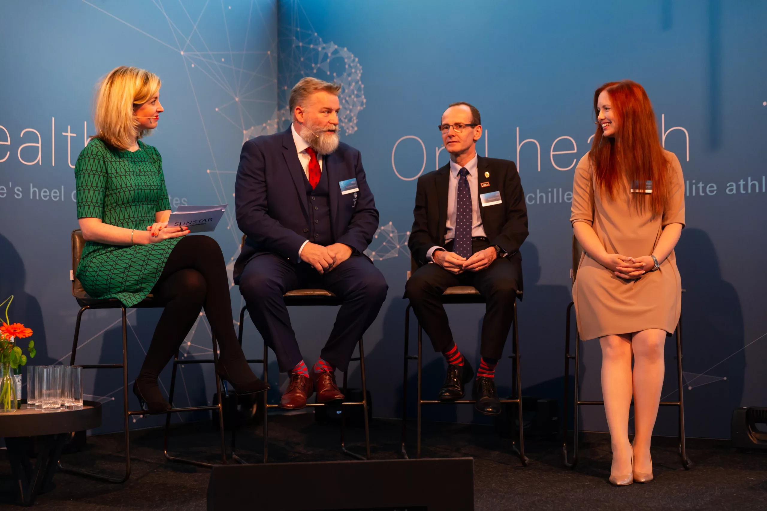 Diskussion auf der Perio Link Night 2018 in Amsterdam.