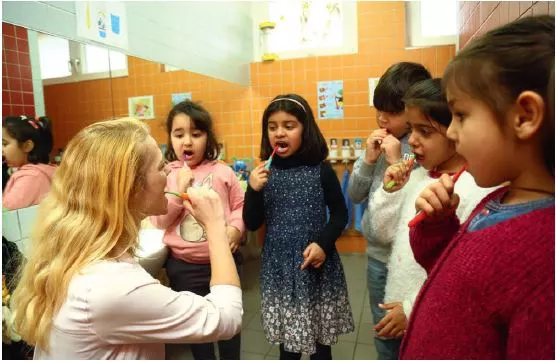 Abb. 5: In der Kita sollen alle Kinder täglich die KAIplus Systematik üben dürfen.