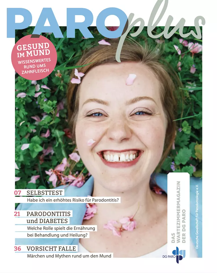 PAROplus, das erste Wartezimmermagazin der DG PARO.