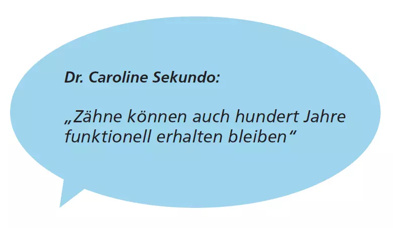 Zitat Dr. Caroline Sekundo