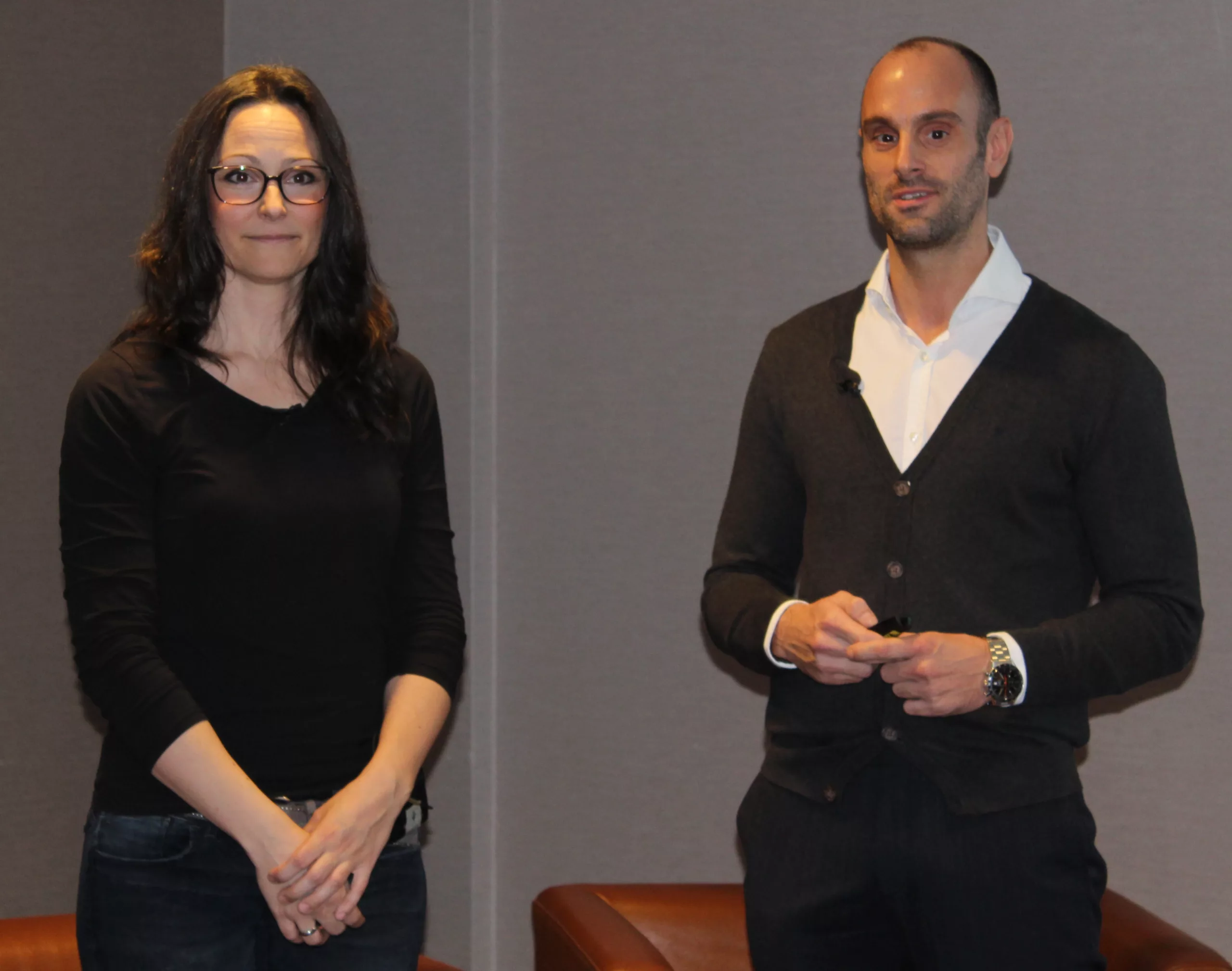 DH Julia Haas und Dr. Markus Bechtold.