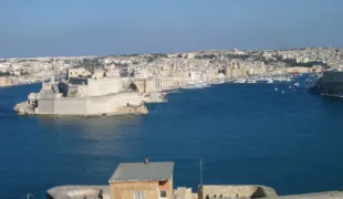 Sportweltspiele auf Malta. Im Bild der Valletta-Hafen.