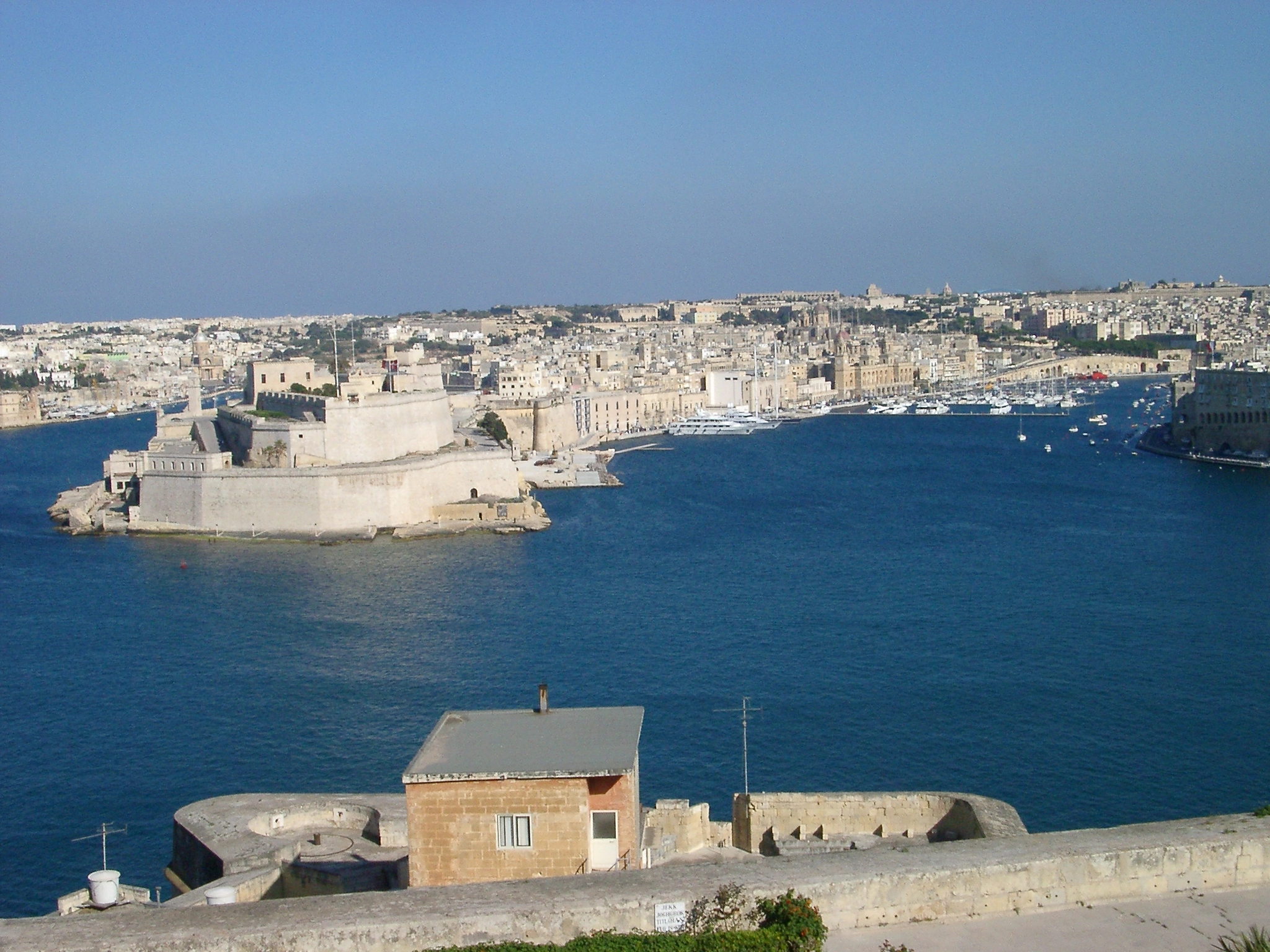 Sportweltspiele auf Malta. Im Bild der Valletta-Hafen.