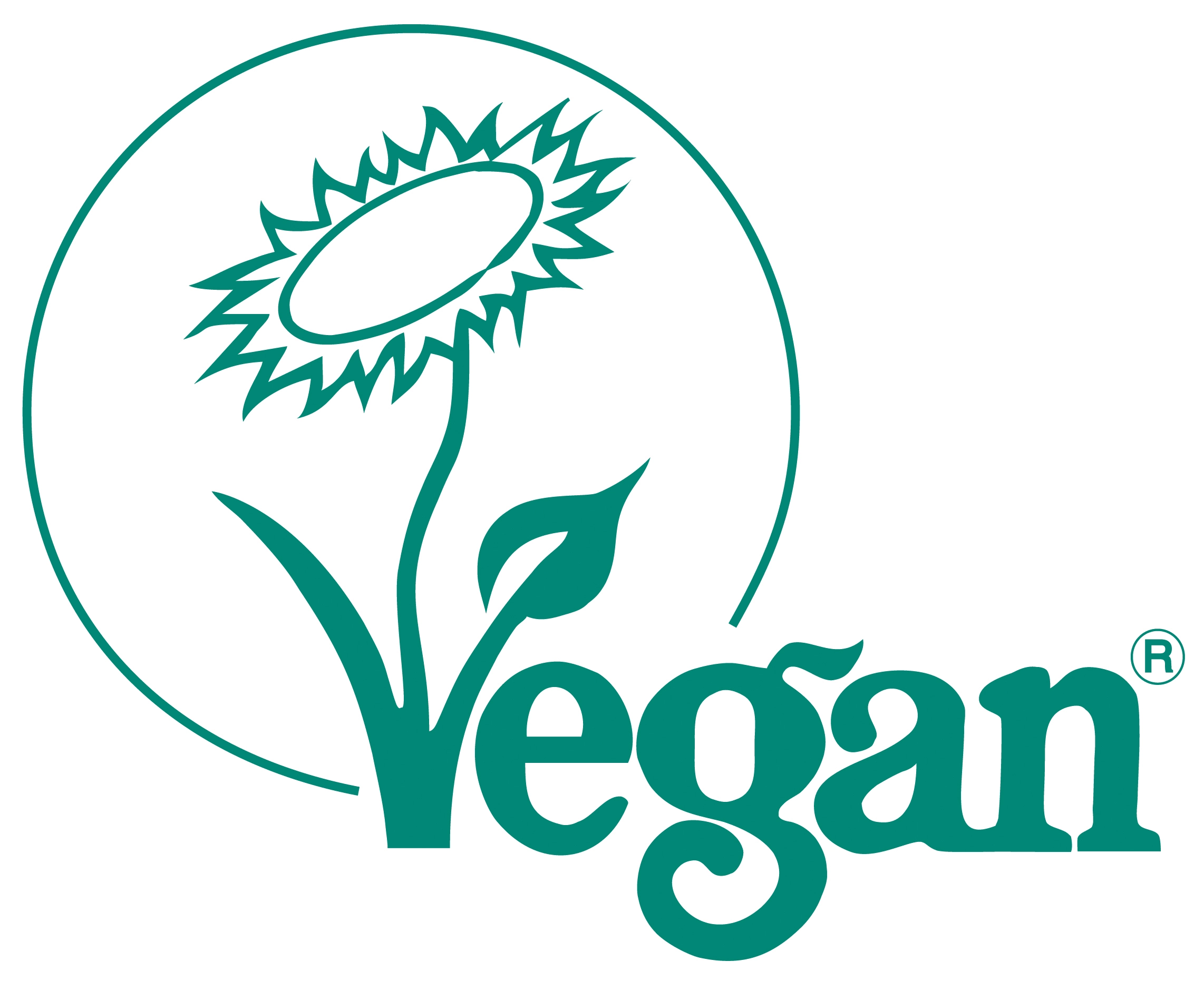 Die Veganblume wird von der Vegan Society England vergeben und kennzeichnet Produkte, die keine tierischen Inhaltsstoffe oder Hilfsstoffe enthalten und bei denen keine tierischen Produkte im Herstellungsprozess verwendet werden. Tierversuche dürfen weder für das Produkt noch für die Bestandteile durchgeführt werden. Einsatz von Gentechnik muss ausgewiesen werden. www.vegansociety.com/;https://www.vegansociety.com/the-vegan-trademark.