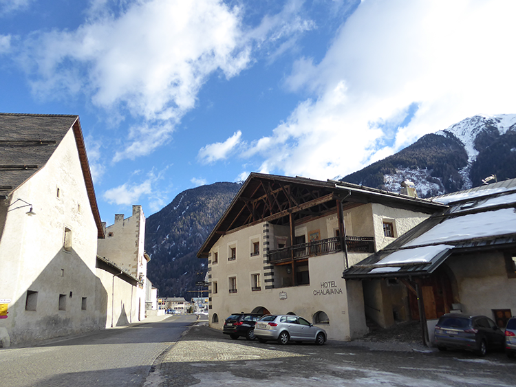 Hotel Chalavaina in Müstair.