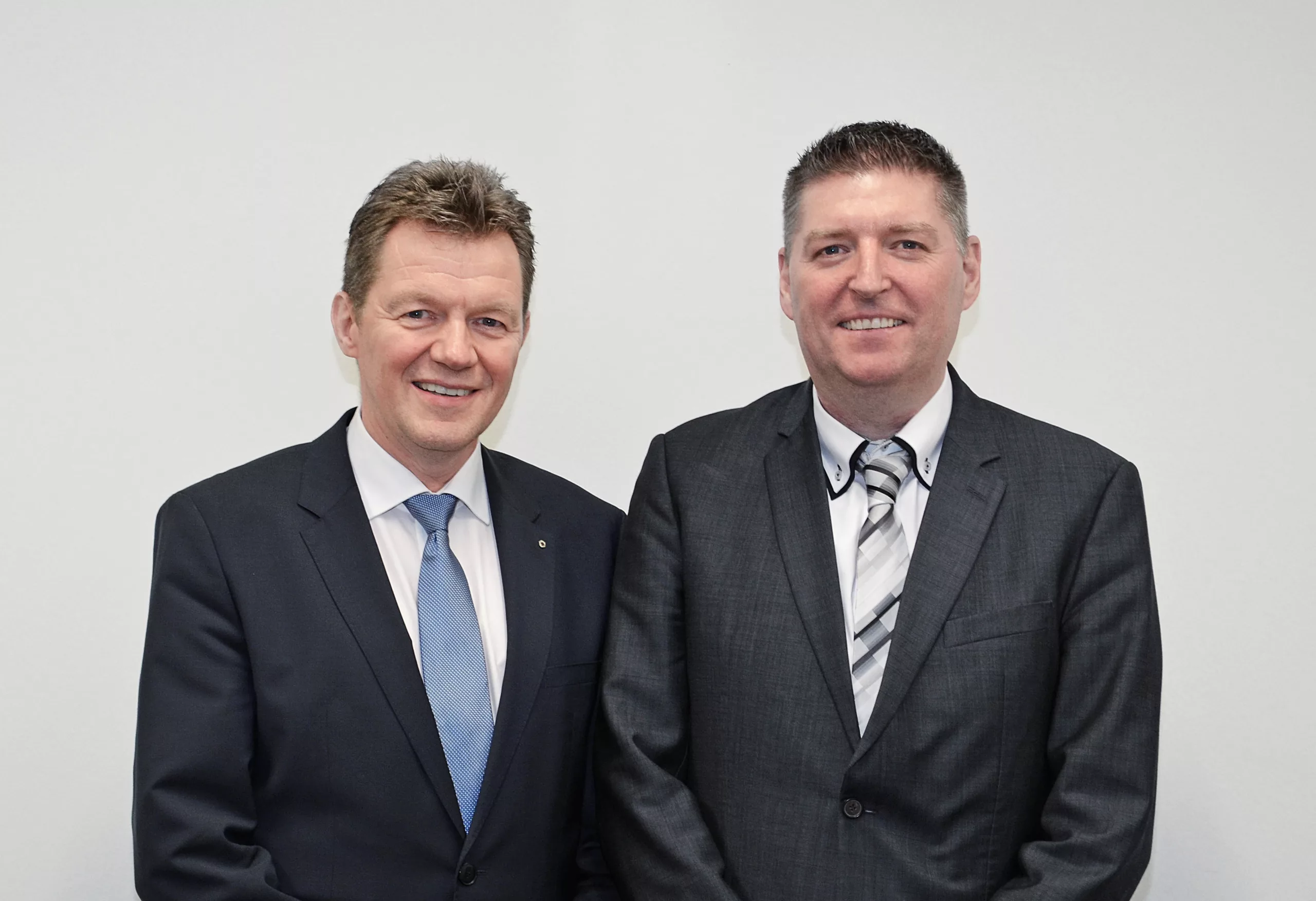 Das neue Vorstandsteam der KZVWL: Dr. Holger Seib und Michael Evelt.