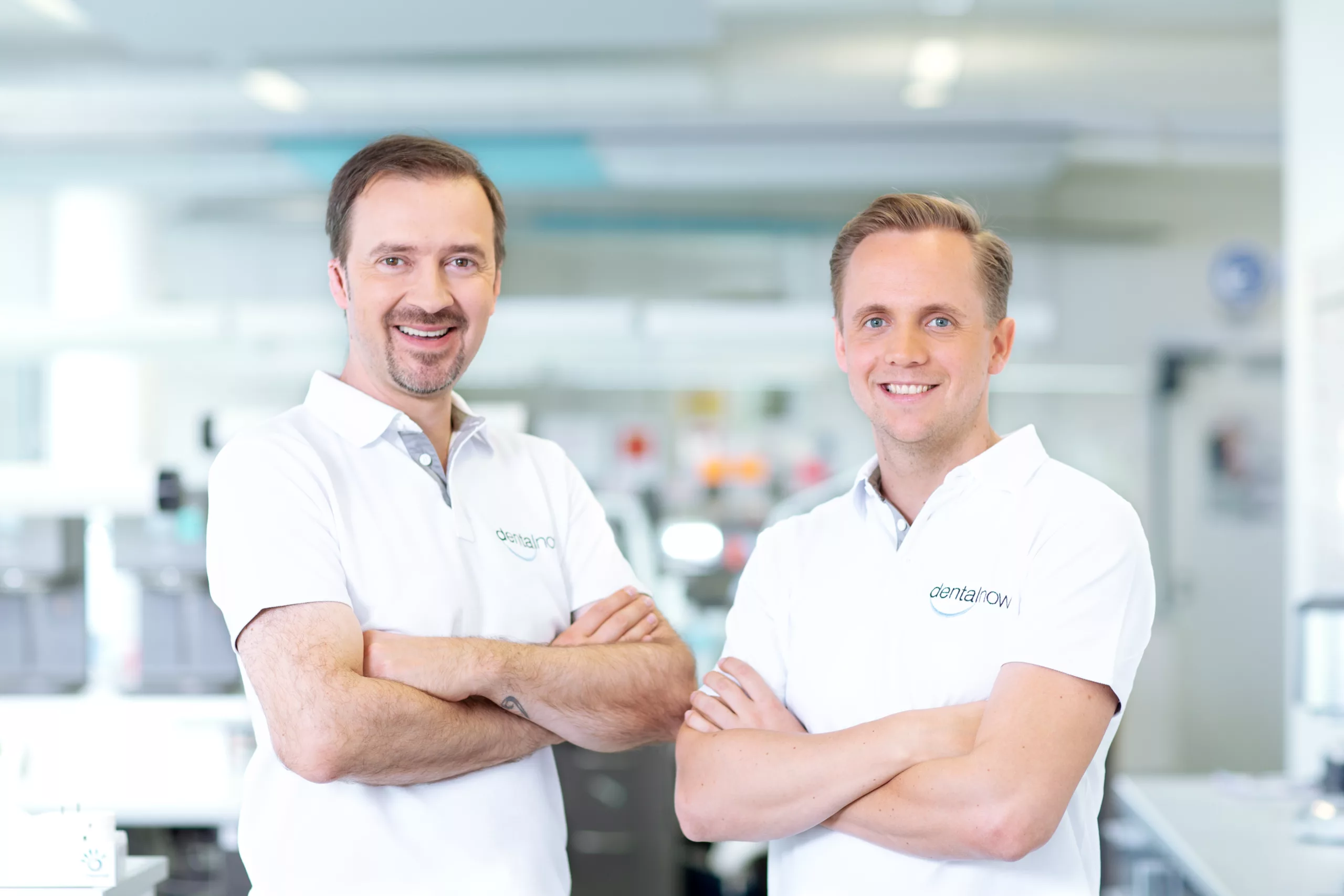Gründer und Geschäftsführende Gesellschafter der dentalnow GmbH: ZT Emilian Bogdan (links) und ZTM Andreas Berger.