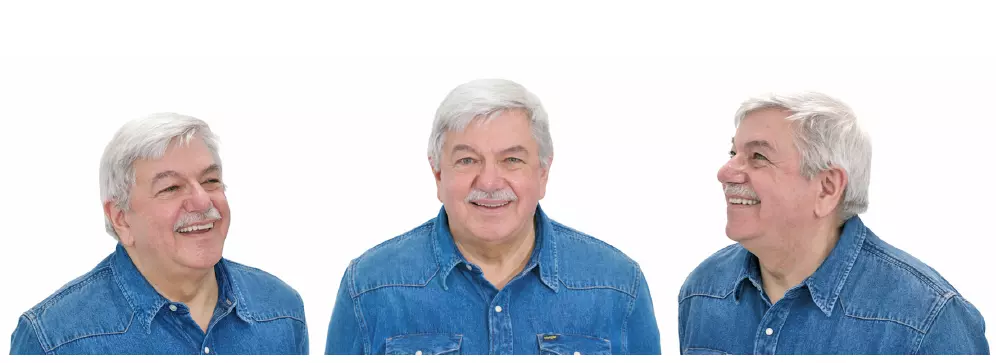 Abb. 16: Die harte Arbeit wird mit einem breiten Lächeln von einem glücklichen Patienten belohnt.