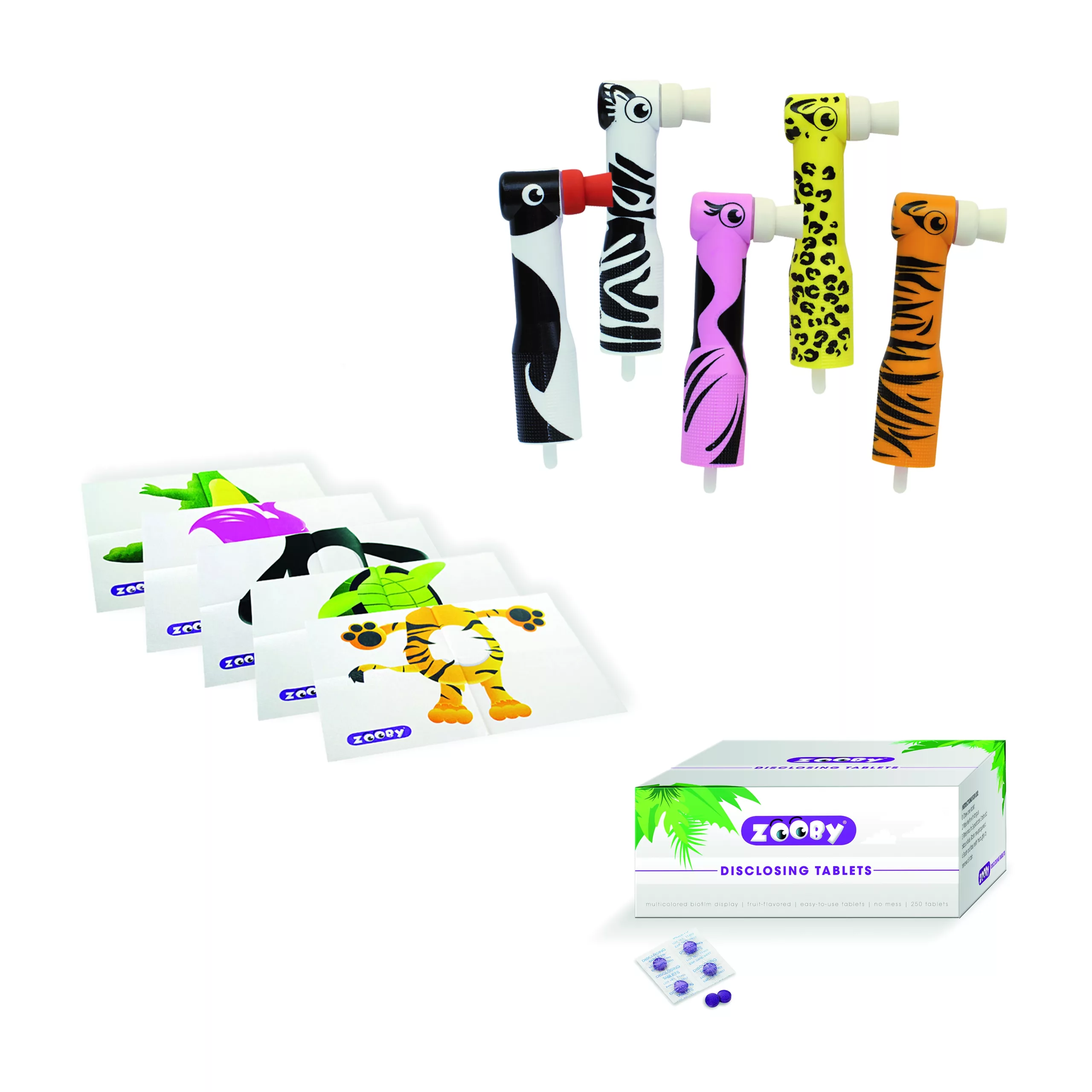 Produkte für die Kinderprophylaxe von Zooby®