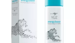 YUZ energy boost Mundspülung.