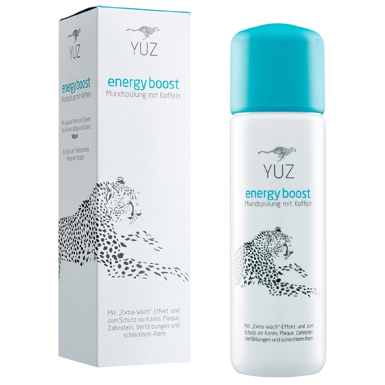YUZ energy boost Mundspülung.