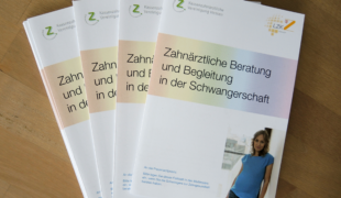 Werdende Mütter können bereits in der Schwangerschaft viel für die Zahngesundheit ihres Kindes tun: Darüber informiert ein 4-seitiges Faltblatt der hessischen Zahnärzteschaft.