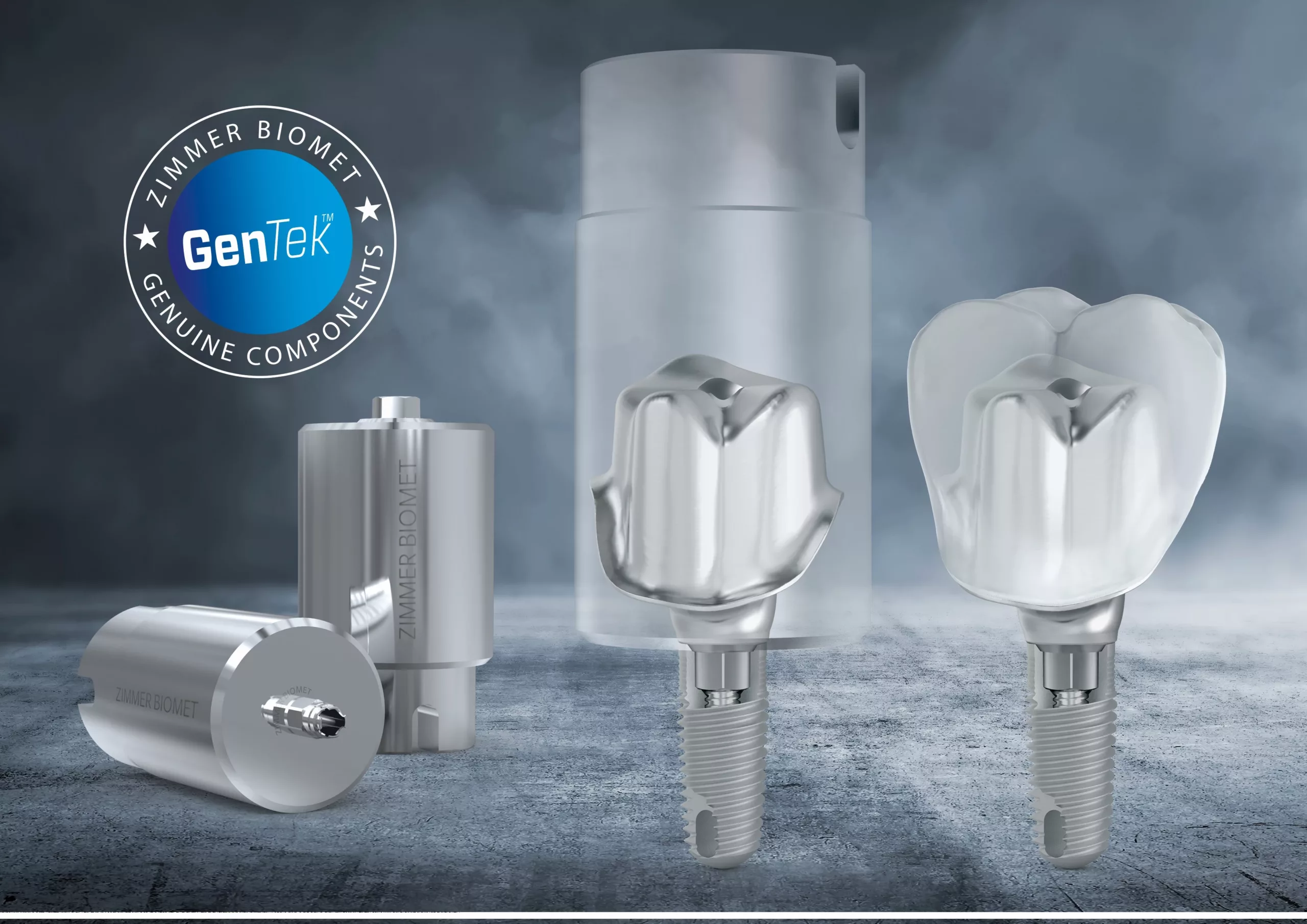 Die einteiligen, individualisierten Titan-Abutments können in nahezu jedem Dentallabor entworfen und hergestellt werden.