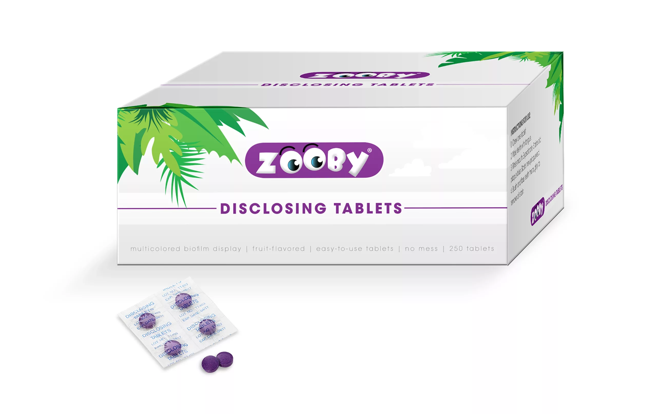 Die neuen Anfärbetabletten von Zooby®.
