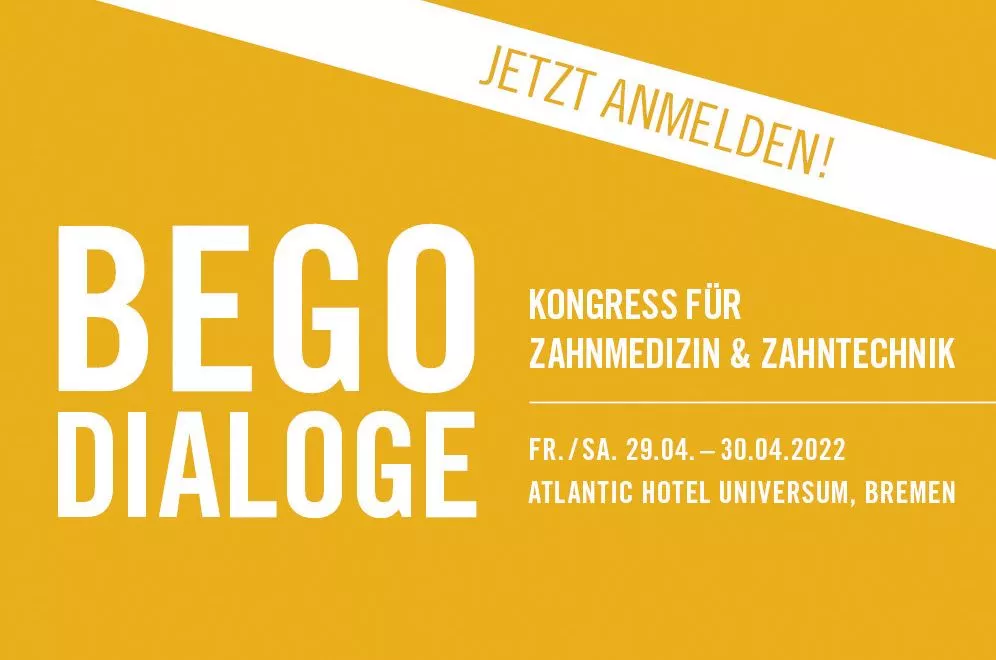 BEGO Dialoge bedeutet zwei Tage Workshops und Vorträge zu den Themen 3D-Druck, Intraoralscan und (navigierte) Implantologie in Bremen.