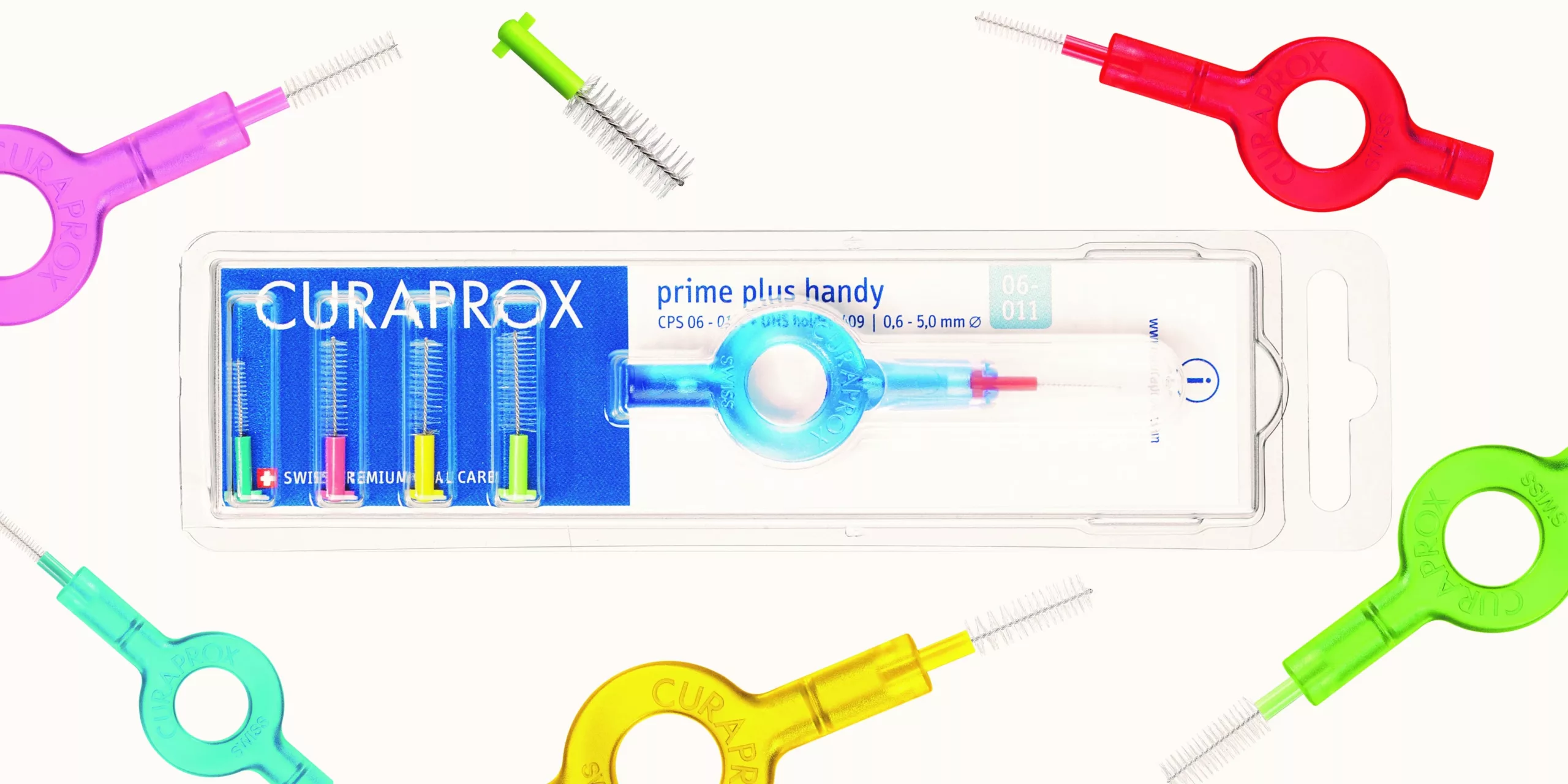 Interdentalbürsten der Marke Curaprox.