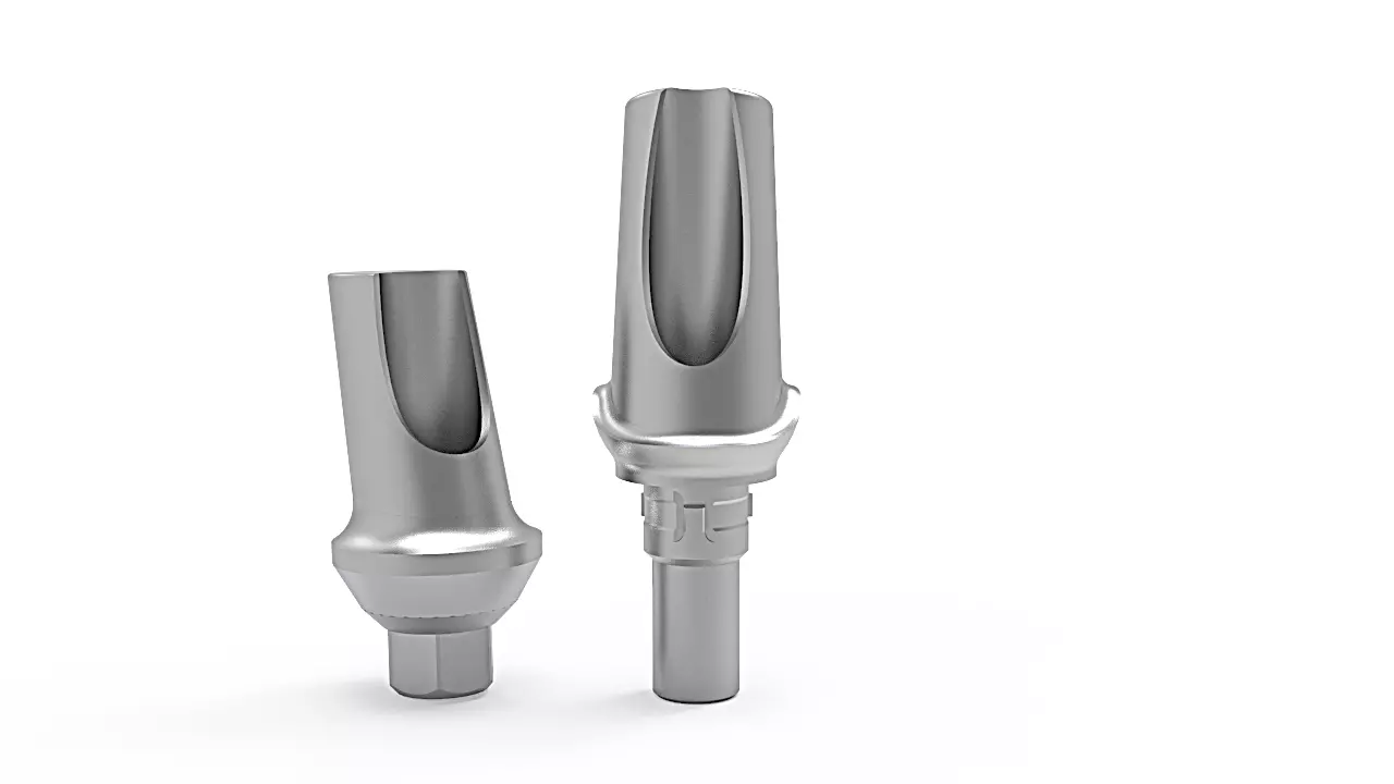 Einteilige individuelle Abutments von dematec.