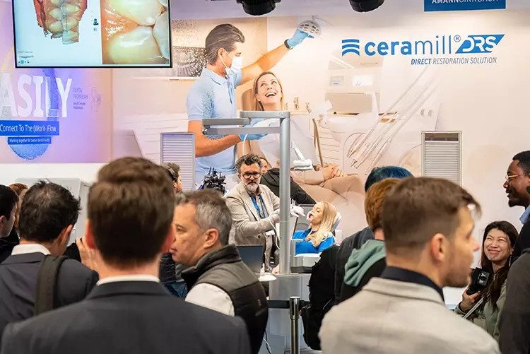 In den Demos von Dr. Alamouti wurden dem Publikum die vielfältigen Möglichkeiten von Ceramill DRS in Kombination mit der Cloud-Plattform AG.Live vorgeführt.