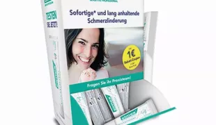 elmex SENSITIVE PROFESSIONAL REPAIR & PREVENT Muster-Dispenser.