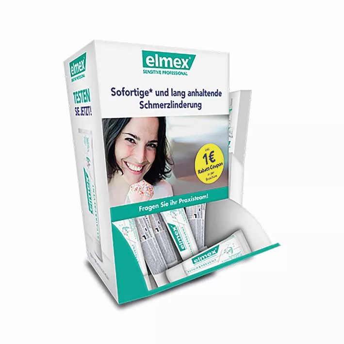 elmex SENSITIVE PROFESSIONAL REPAIR & PREVENT Muster-Dispenser.