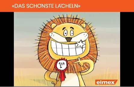 „Das schönste Lächeln“ – eines der 20 neuen elmex® Zahnputzmärchen.