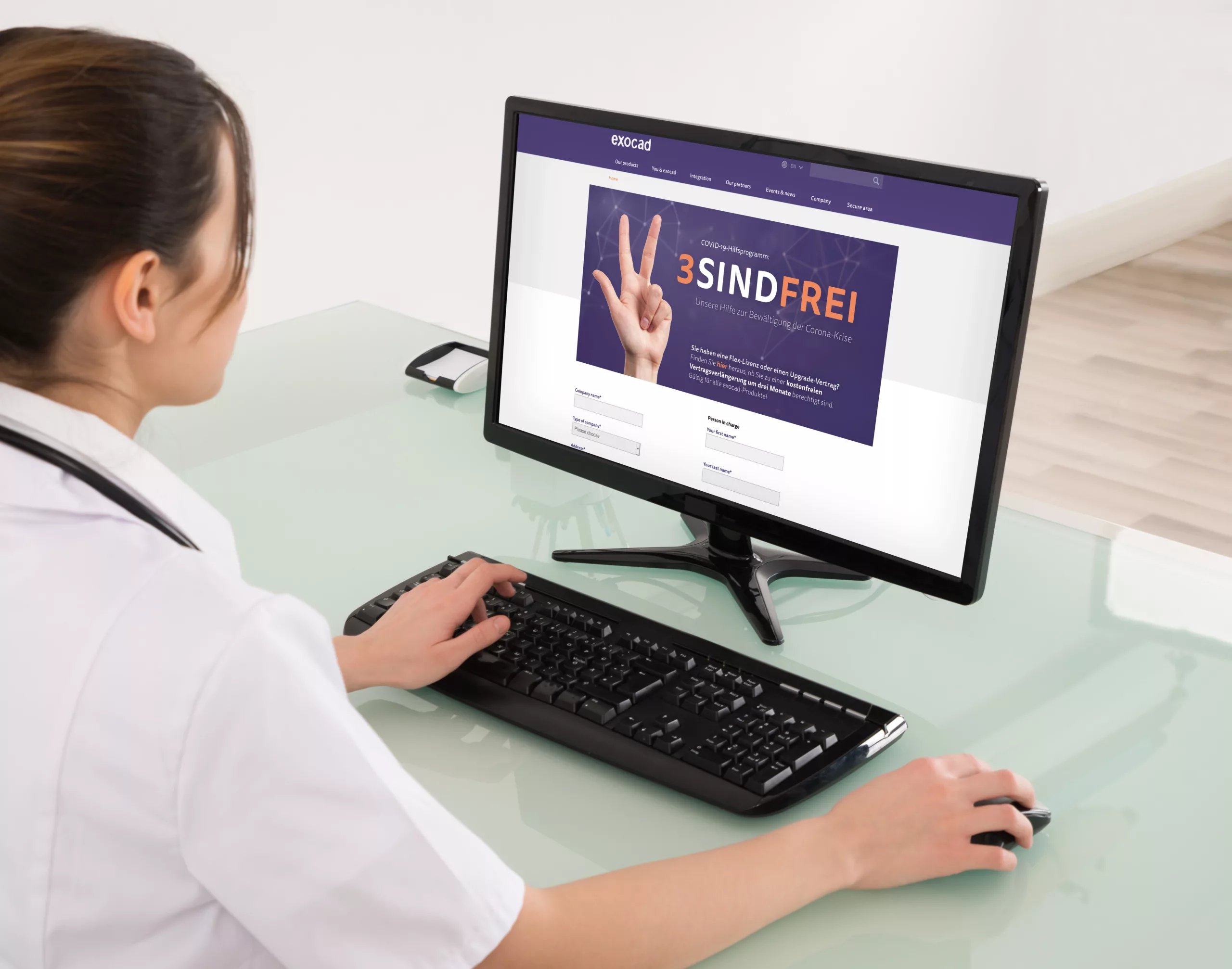 exocad-Nutzer mit einer Flex-Lizenz oder einem gekauftem Upgrade-Vertrag erhalten bis zum 30. Juni 2020 eine kostenlose, dreimonatige Lizenzverlängerung im Rahmen des
exocad Corona-Hilfsprogramms.