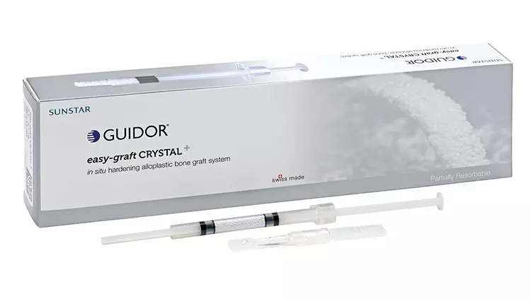 Das synthetische Knochenersatzmaterial GUIDOR® easy-graft.