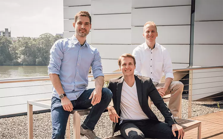 Die Implify Gründer (von links): Steffen Weinlich, Marc-Philipp Kern und Florian Schnorr.