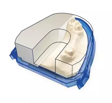model-tray Fräsmodell