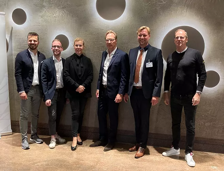 Ein Teil der Referenten (von links): Stefan Ulrici, Tobias Fretwurst, Amely Hartmann, Jan Klenke, Alexander Volkmann und
Ralf Smeets.