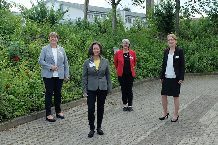 v.l.: Hannelore König, Karin Becker-Oevermann, Ingrid Gerlach, Stephanie Schreiber.
