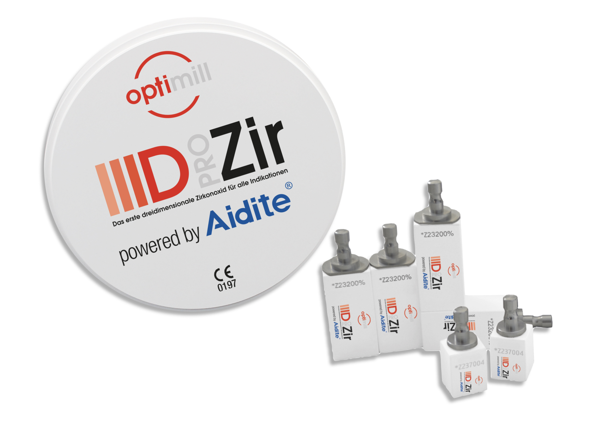 Das neue Zirkonoxid optimill 3D Pro Zir ist in Blank- und als Blockform verfügbar. Einige Highlights des Materials: Hohe Festigkeit, natürliche Transluzenz und bionische Oberflächenhärte.