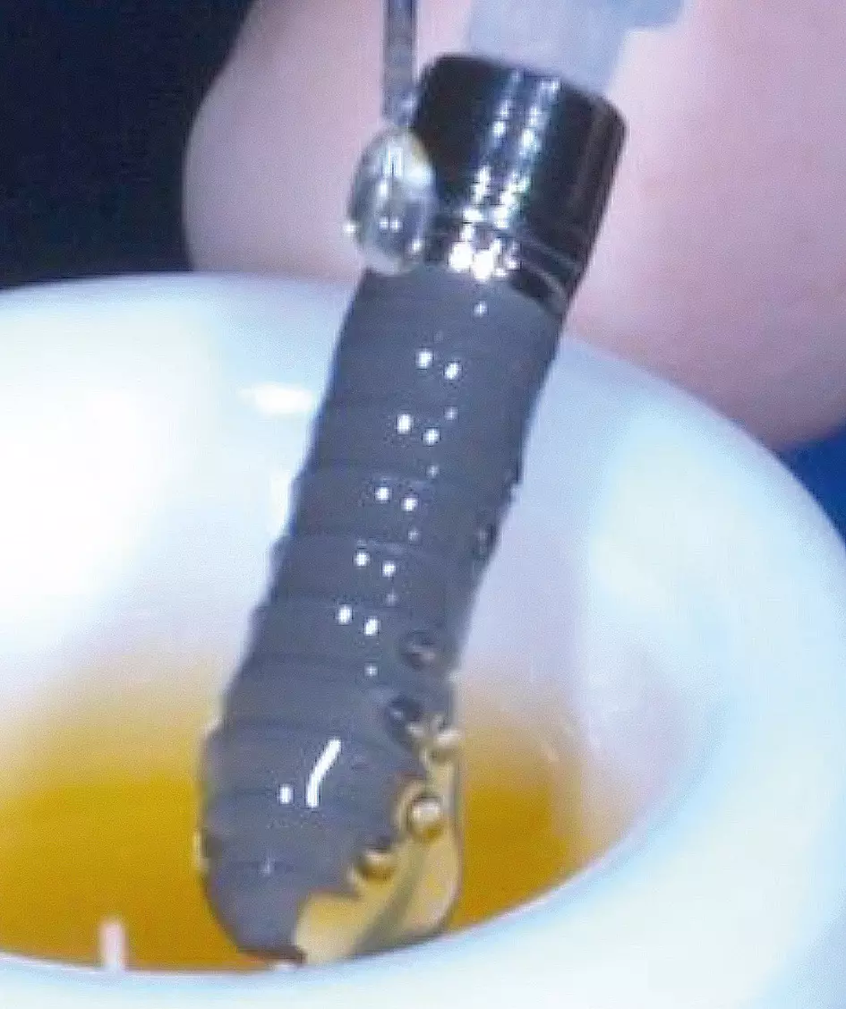 Benetzung der Implantatoberfläche mit LPC.