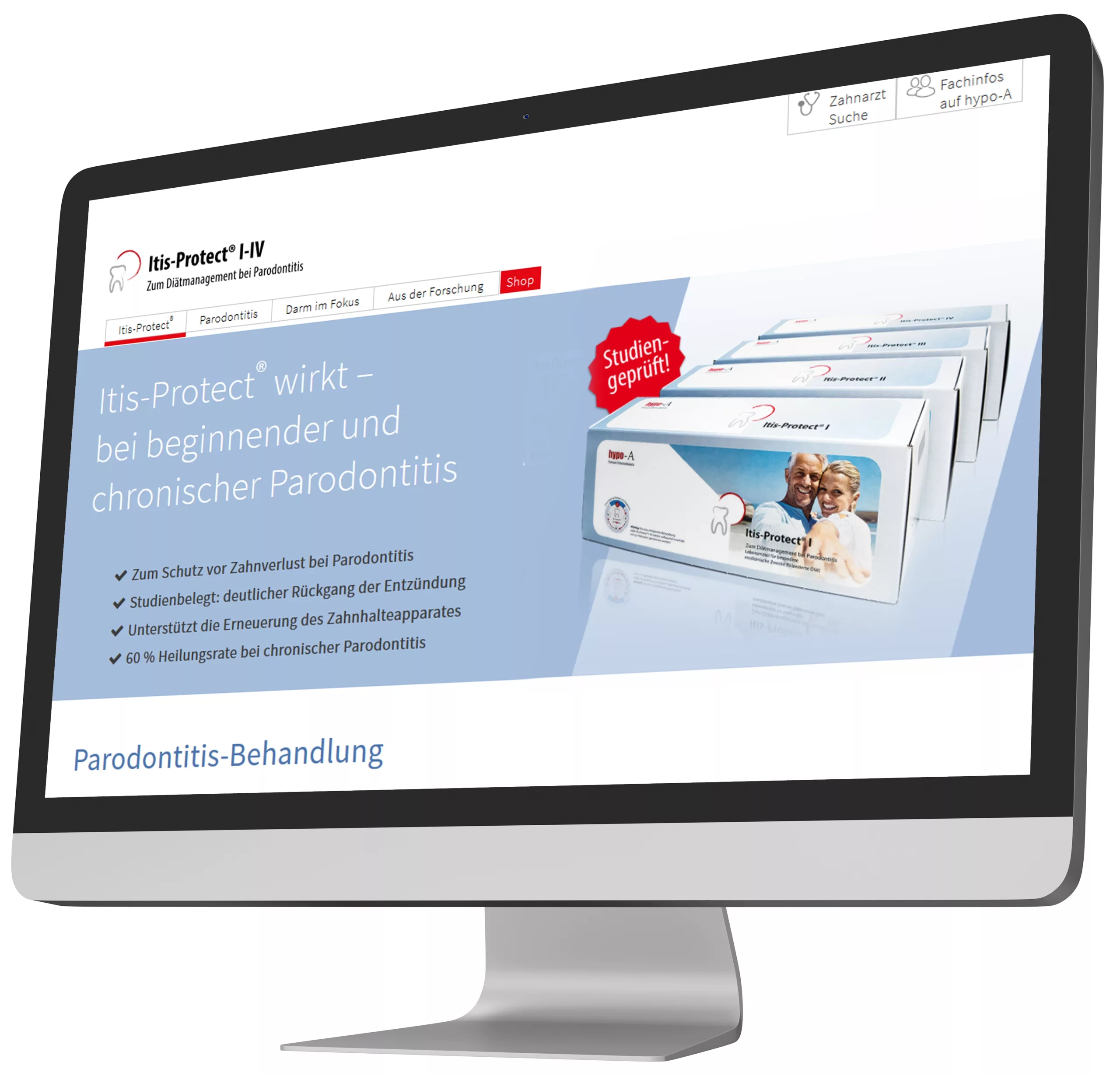 Neue Website www.itis-protect.de informiert über das Konzept der hypoallergenen orthomolekularen Medizin.