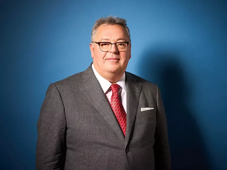 Präsident Dr. Dr. Frank Wohl.